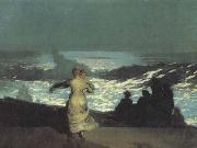 A Summer Night (san39), Winslow Homer